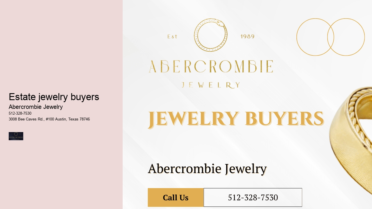 Estate jewelry buyers