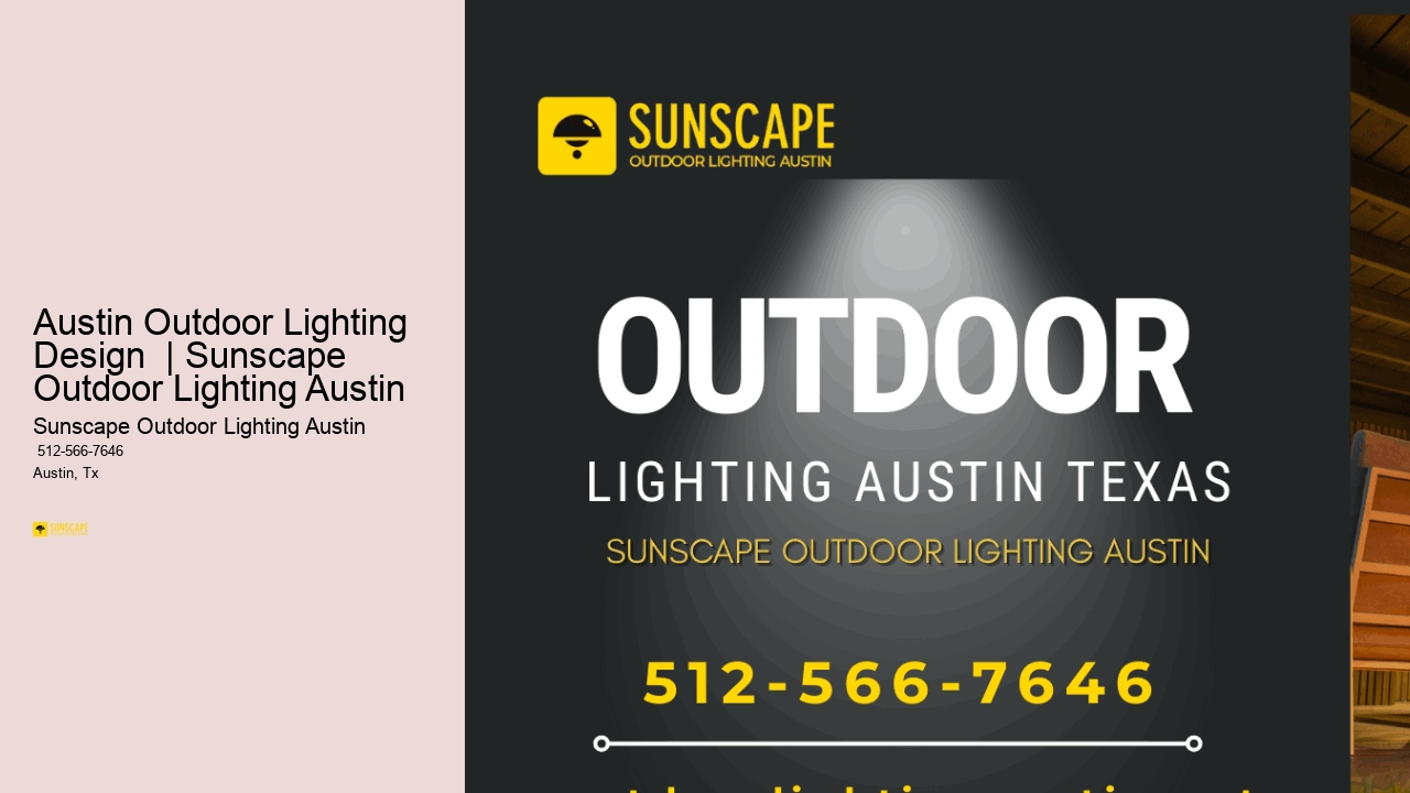 Austin Outdoor Lighting Design  | Sunscape Outdoor Lighting Austin
