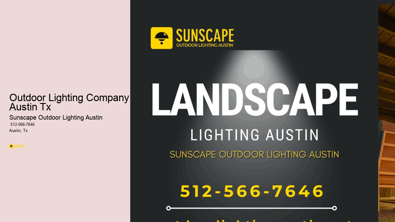 Outdoor Lighting Company Austin Tx