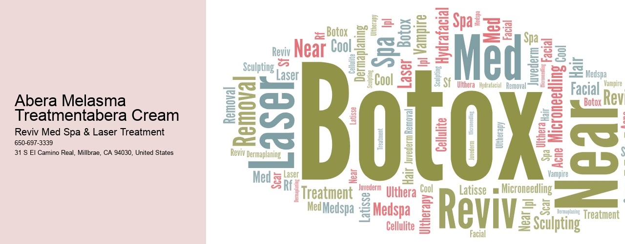 Abera Melasma Treatmentabera Cream