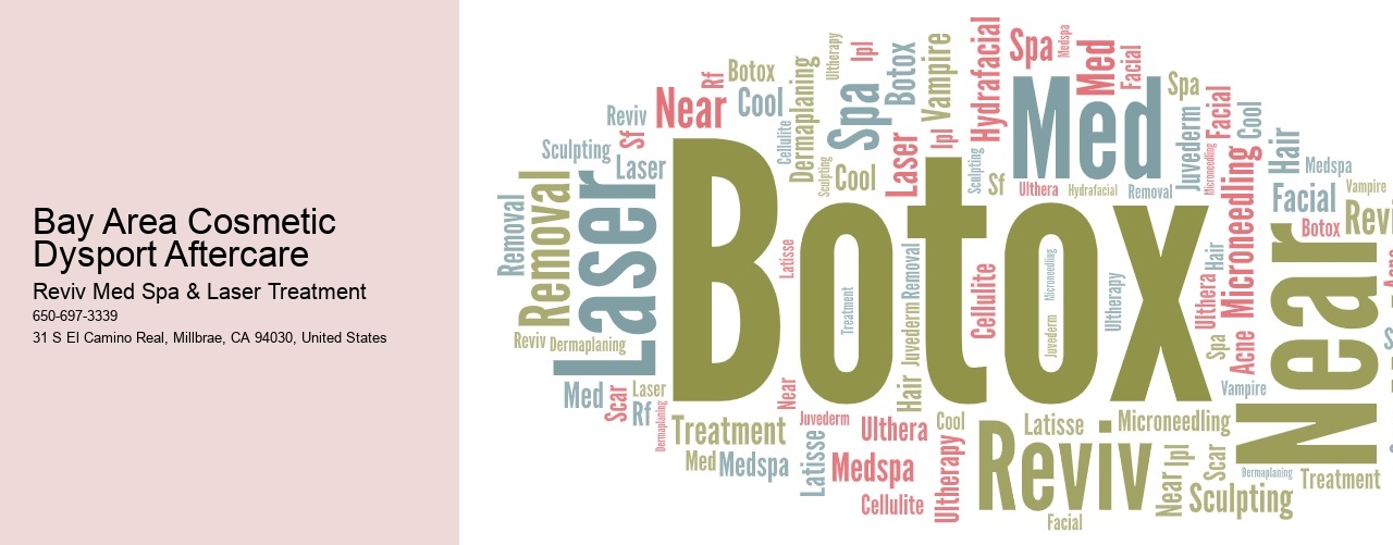 Bay Area Cosmetic Dysport Aftercare