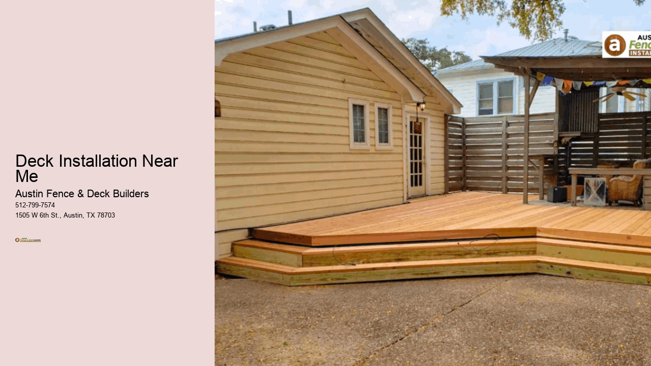 Deck Installation Near Me