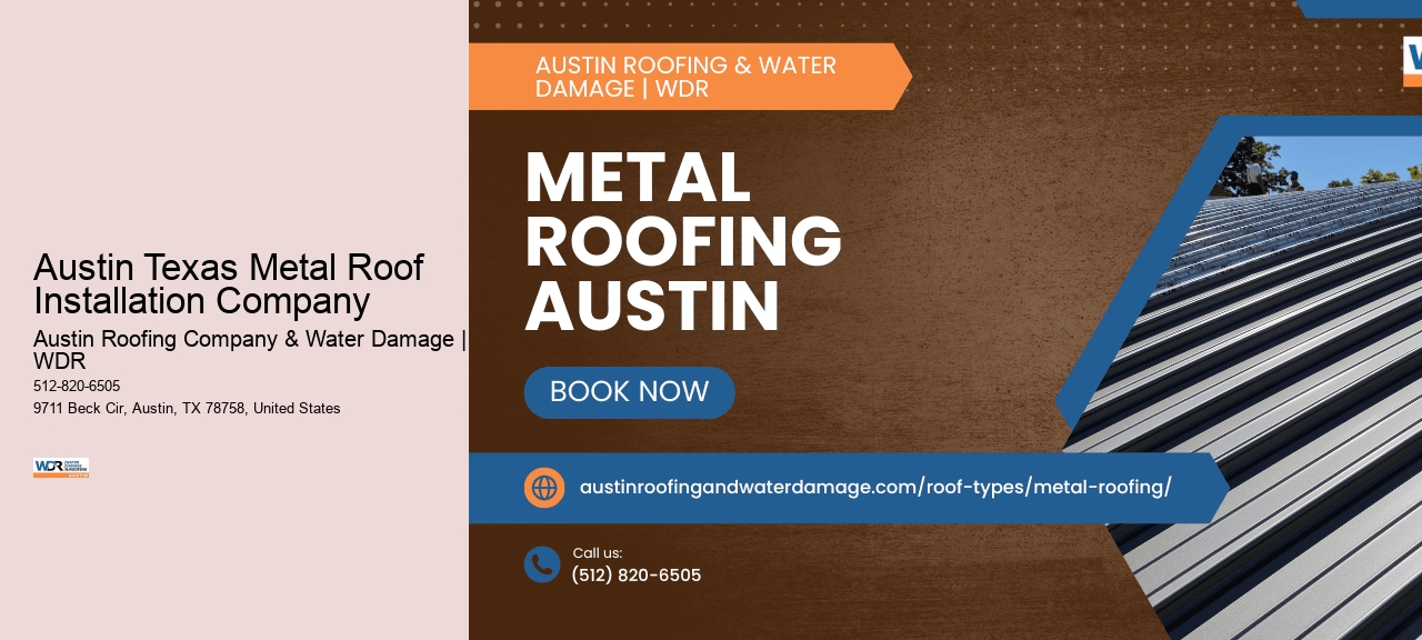 Austin Texas Metal Roof Installation Company