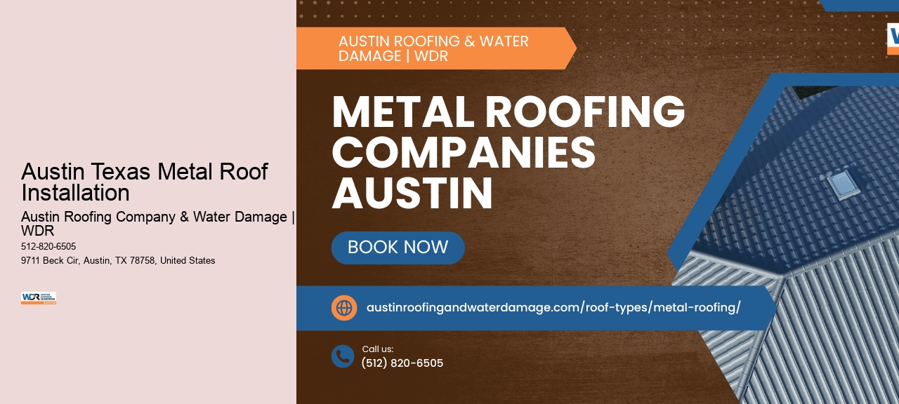 Austin Texas Metal Roof Installation