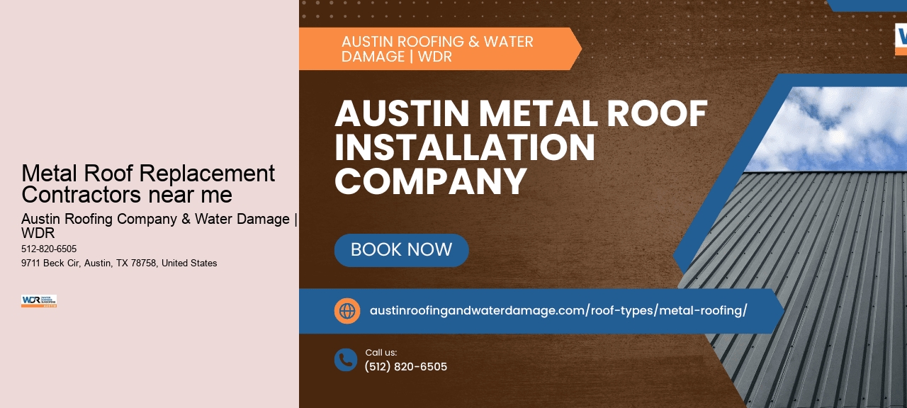 Metal Roof Replacement Contractors near me