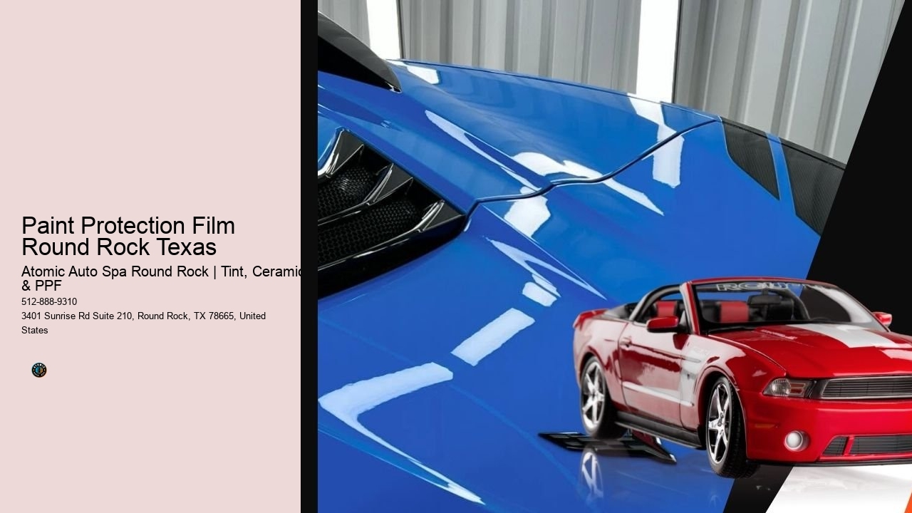 Paint Protection Film Round Rock Texas
