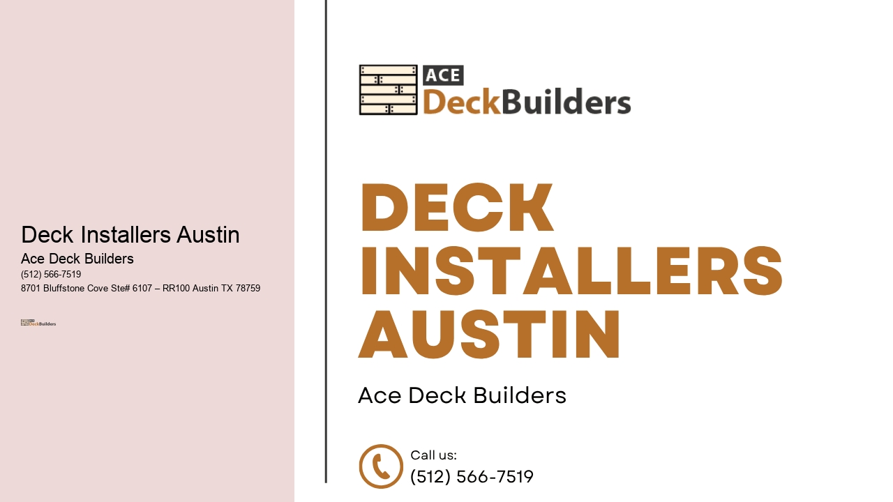 Deck Installers Austin