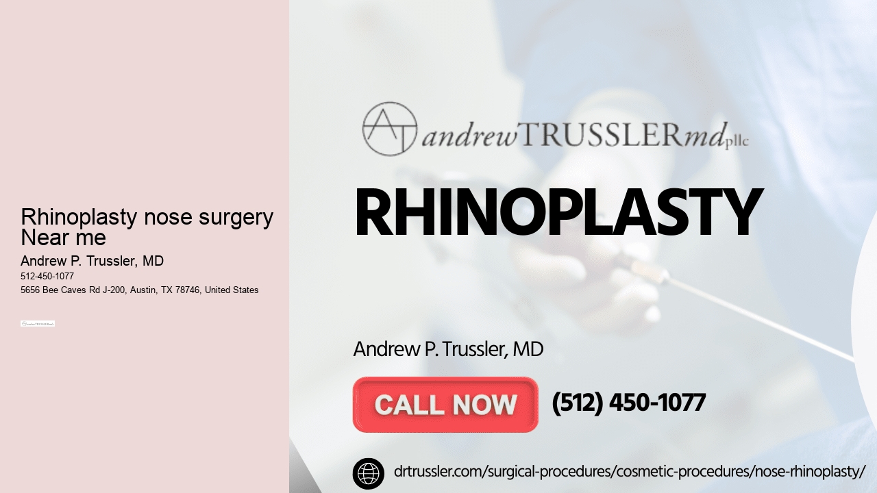 Rhinoplasty nose surgery Near me