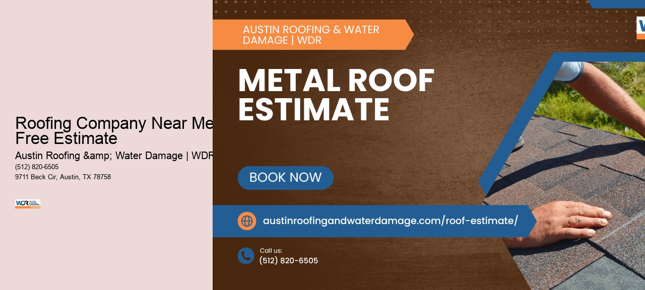 Roofing Company Near Me Free Estimate