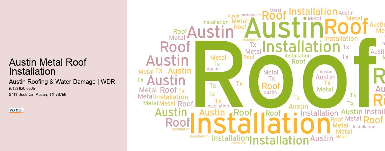 Austin Metal Roof Installation