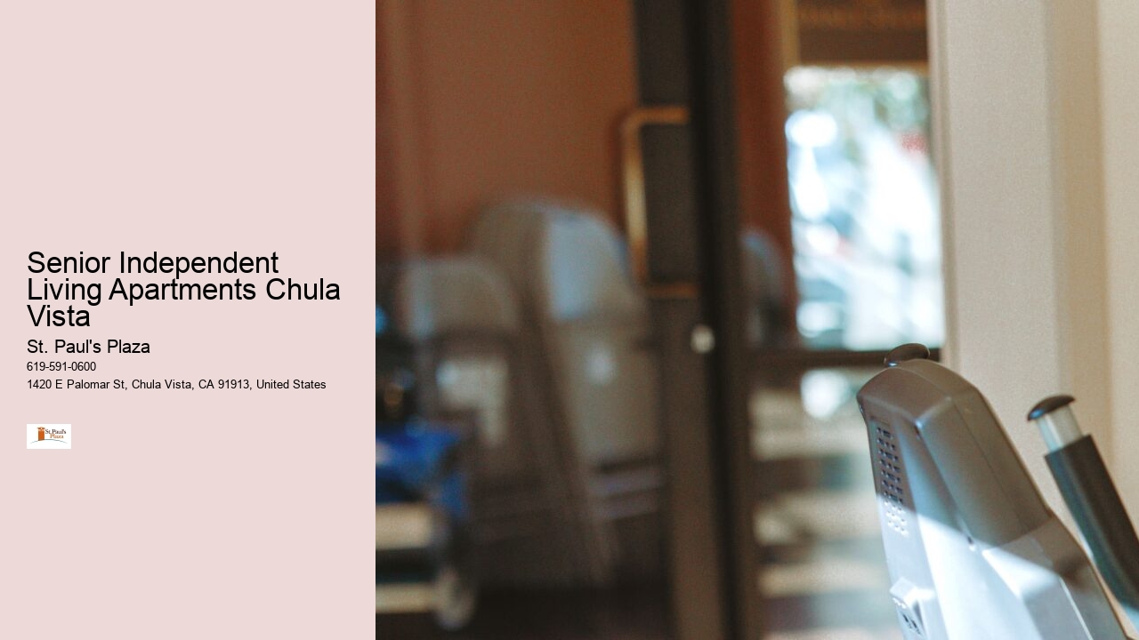 Senior Independent Living Apartments Chula Vista