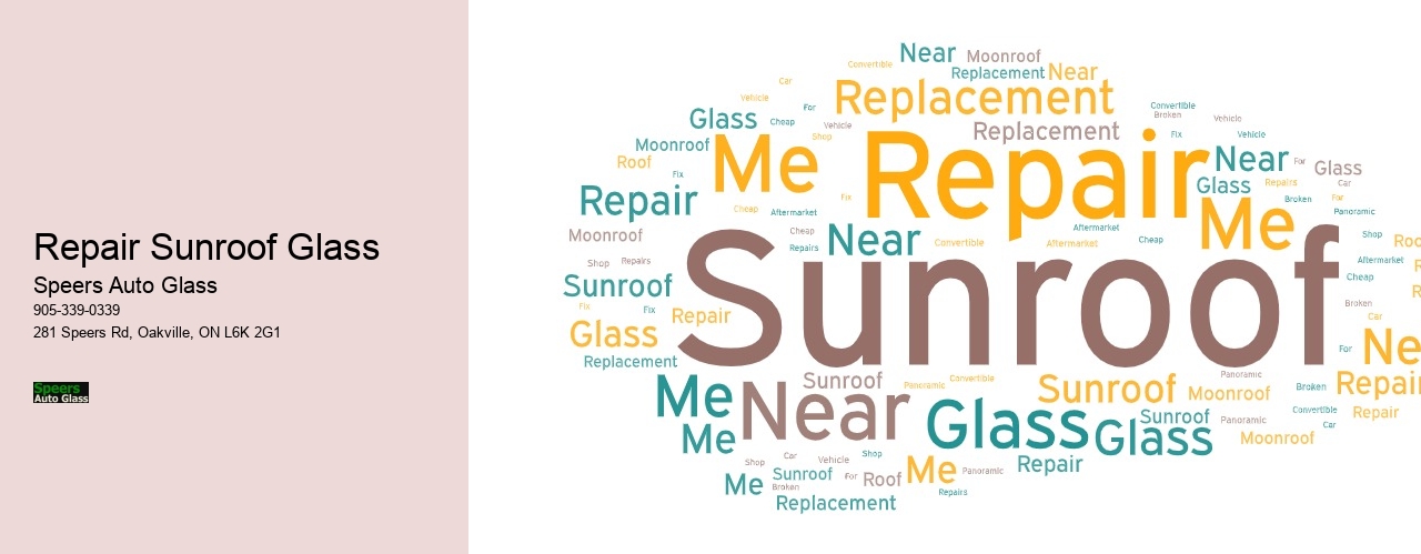 Repair Sunroof Glass