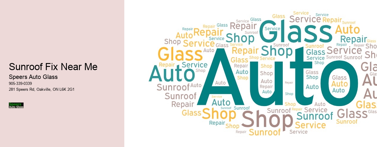 Sunroof Fix Near Me