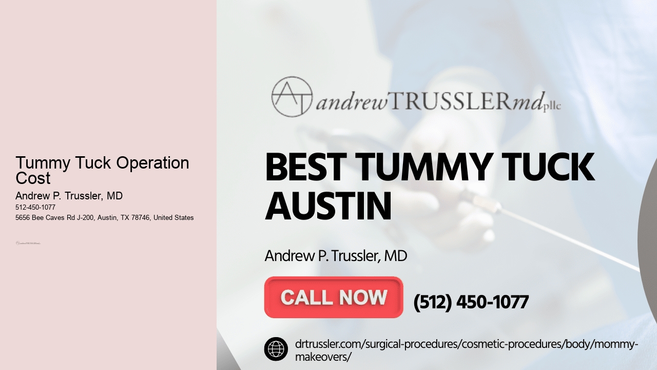 Tummy Tuck Operation Cost