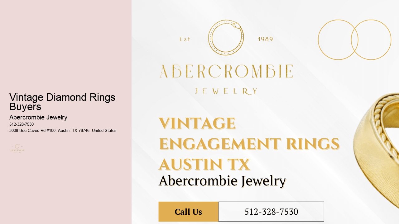 Vintage Diamond Rings Buyers