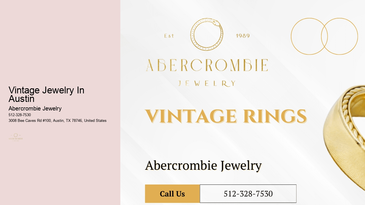 Vintage Jewelry In Austin