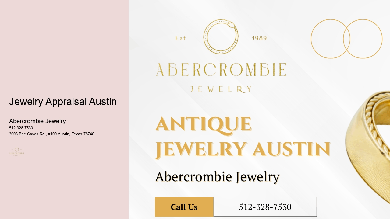 Jewelry Appraisal Austin 