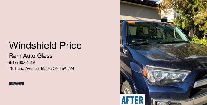 Windshield Price