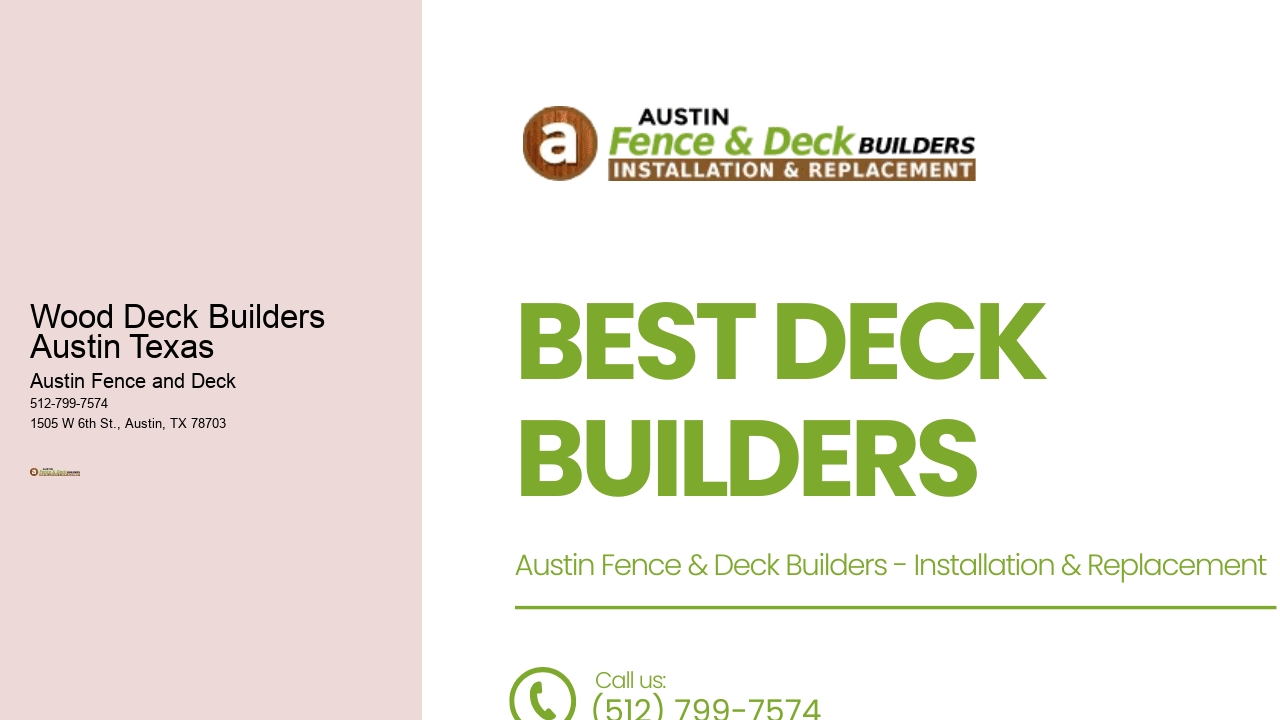 Wood Deck Builders Austin Texas