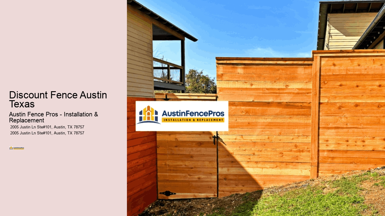Discount Fence Austin 