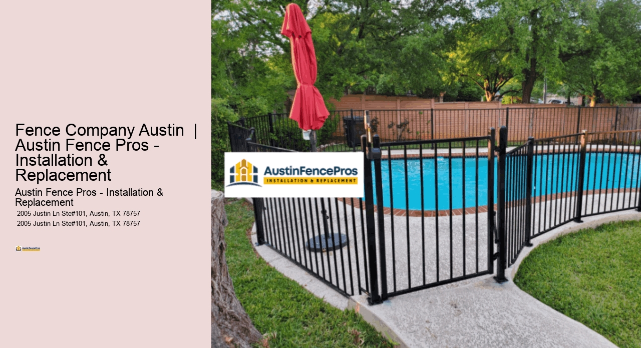 Fence Company Austin